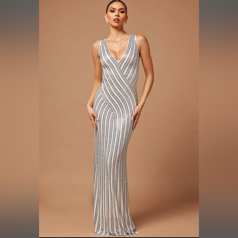Lyric Embellished Maxi Dress